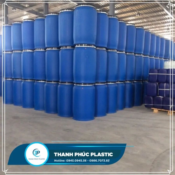 Thùng phuy nhựa 200L - Thanh Phúc Plastic - Công Ty TNHH SX & TM Thanh Phúc Plastic